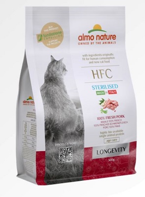 HFC CAT 300 GR LONGEVITY STERILIZED MAIALE ALMO NATURE