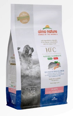 HFC DOG XS-S KG 1,2 PUPPY SPIGOLA E ORATA ALMO NATURE