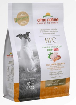 HFC DOG XS-S 300 GR ADULT POLLO ALMO NATURE