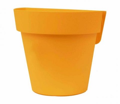 VASO UP CM 25 CON RISERVA COLOR MANGO