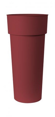 VASO DUO CM 38 CON CONTAINER MATTONE