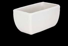 CASSETTA LISCIA BIANCA CM 20X12 H 11