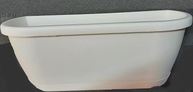 CASSETTA MURO ALGARVE CM 38,5X14,2X14,5 BIANCA