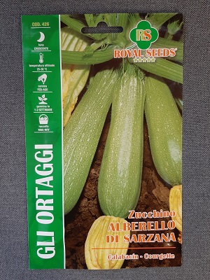 BUSTA ORTO ZUCCHINO ALBERELLO DI SARZANA RS