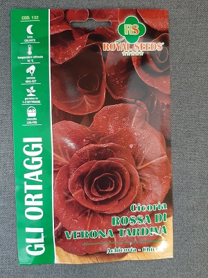 BUSTA ORTO CICORIA ROSSA DI VERONA TARDIVA RS