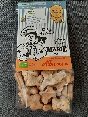 BISCOTTO BIOLOGICO ALL'ALBICOCCA 210 GR