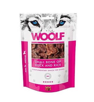 OSSO PICCOLO DI ANATRA E RISO 100 GR WOOLF