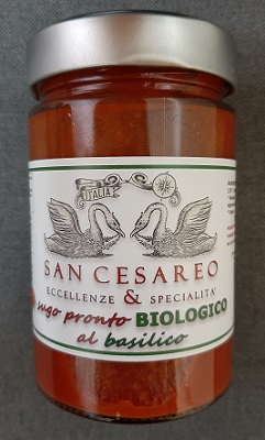 SUGO AL BASILICO BIOLOGICO 300 GR
