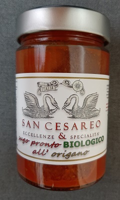 SUGO BIOLOGICO ALL'ORIGANO 300 GR