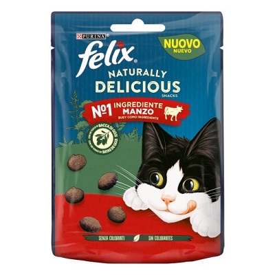 FELIX NATURALLY DELICIOUS MANZO E BACCHE DI GOJI 50 GR