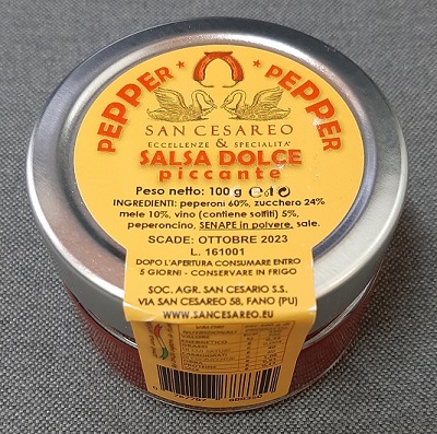 COMPOSTA DOLCE DI PEPERONCINO 100 GR