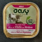WET DOG DELIZIOSO PATE' ADULT VITELLO CON VERDURE 150 GR OASY