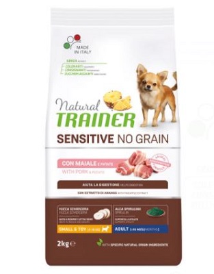 SENSITIVE MINI CON MAIALE E PATATE KG 2 NATURAL TRAINER
