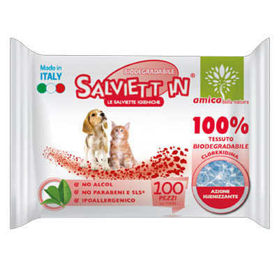 XXL CLOREXIDINA IGIENIZZANTE PZ.100 SALVIETT'IN