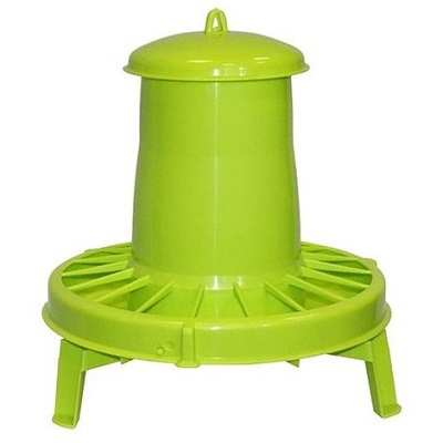 MANGIATOIA TRAMOGIA POLLI KG 3,5=LT 5,25 CON GAMBE VERDI