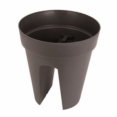 VASO CAPRI VARANDA CM.30 H.30 ANTRACITE