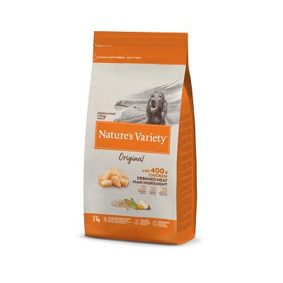 ORIGINAL DOG M/M ADULT POLLO KG 2 NATURE'S VARIETY