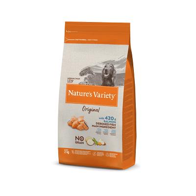 ORIGINAL DOG M/M ADULT SALMONE KG 2  NATURE'S VARIETY