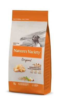 ORIGINAL DOG MINI ADULT POLLO KG 7 NATURE'S VARIETY