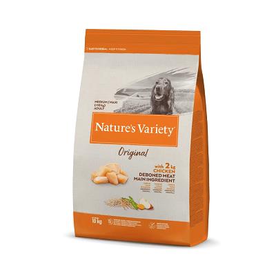 ORIGINAL DOG M/M ADULT POLLO KG 10 NATURE'S VARIETY