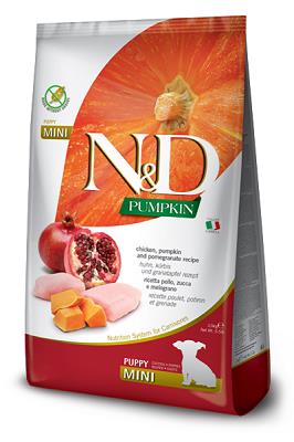 N&D PUMPKIN PUPPY MINI POLLO GR 800