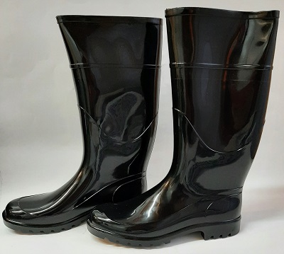 STIVALI GOMMA GINOCCHIO DONNA NERI TG.41