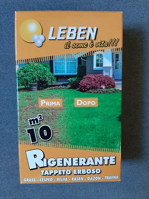 MISCUGLIO RIGENERANTE GR 250 LEBEN PER TAPPETO ERBOSO