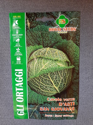 BUSTA ORTO CAVOLO VERZA D'ASTI SAN GIOVANNI RS