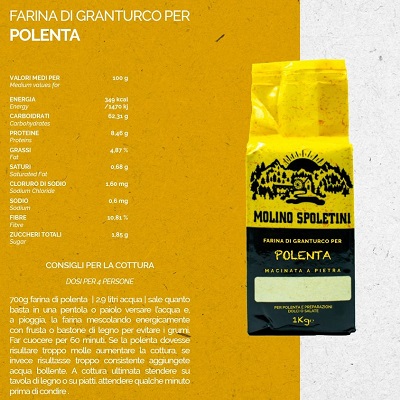 FARINA GRANTURCO POLENTA KG 1 MOLINO SPOLETINI