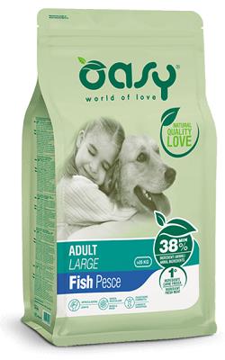 DRY DOG ADULT LARGE PESCE KG 12 OASY