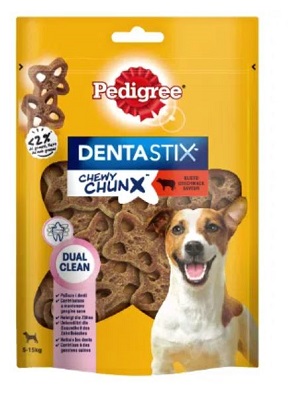 DENTASTIX CHEWY CHUNX MANZO MINI 68 GR.