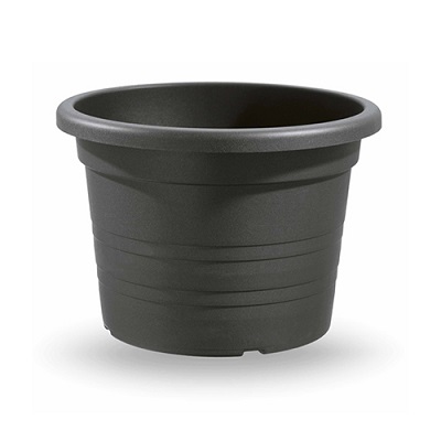 VASO CILINDRO CM 24 ANTRACITE VECA