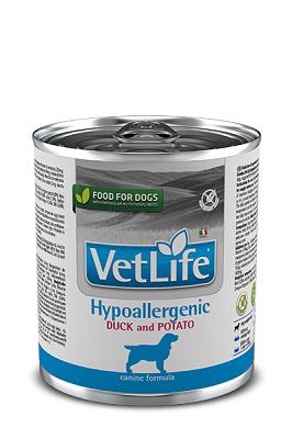 VET LIFE DOG HYPO ANATRA E PATATE GR 300