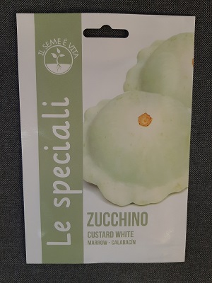 BUSTA SPECIALE ZUCCHINO CUSTARD WHITE