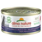HFC NATURAL CATS GR 150 TONNO, POLLO E PROSCIUTTO ALMO NATURE