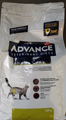 CAT HYPOALLERGENIC KG 1,25 ADVANCE