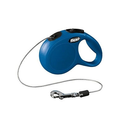 GUINZAGLIO S CORDA 8 MT BLU FLEXI