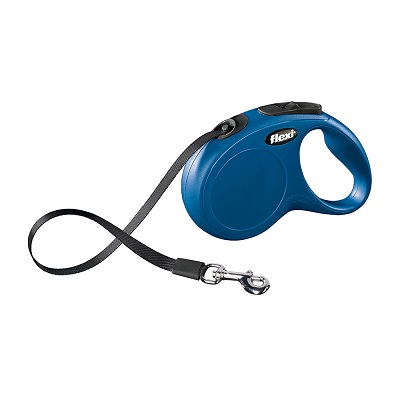 GUINZAGLIO L FETTUCCIA 8 MT BLU FLEXI