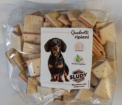 BISCOTTI QUADROTTI RIPIENI GR 500 SLUDY