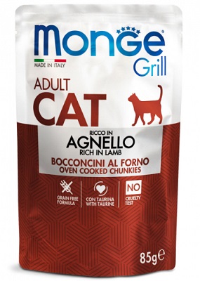 GRILL BUSTE CAT ADULT AGNELLO GR 85 MONGE