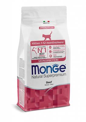 KITTEN MONOPROTEIN MANZO KG 1,5 MONGE