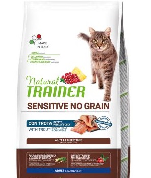CAT BENESSERE DIGESTIVO TROTA GR 300 NATURAL TRAINER