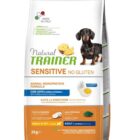 SENSITIVE NO GLUTEN MINI CON UOVO KG 2 NATURAL TRAINER
