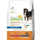 SENSITIVE NO GLUTEN M/M CON UOVO KG 3 NATURAL TRAINER