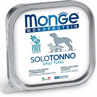 DOG SOLO TONNO GR 150 MONGE