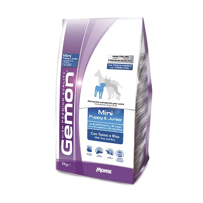 DOG MINI P&J TONNO E RISO KG 3 GEMON