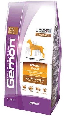 MAXI ADULT POLLO/RISO DOG KG 15 GEMON