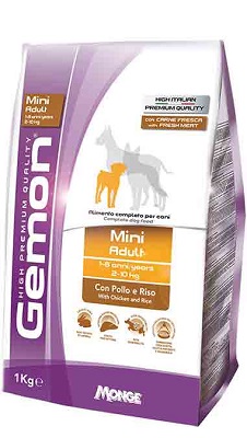 MINI ADULT POLLO/RISO KG 3 GEMON
