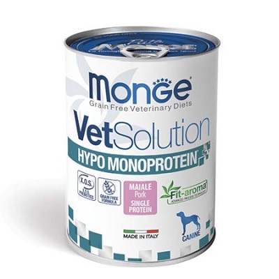 VET. DOG HYPO MONOPROTEIN MAIALE GR 400 MONGE