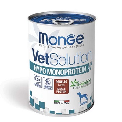 VET. DOG HYPO MONOPROTEIN AGNELLO GR 400 MONGE